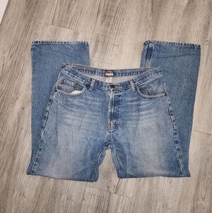 Steve & Barrys Straight Leg Denim Jeans | 35/30